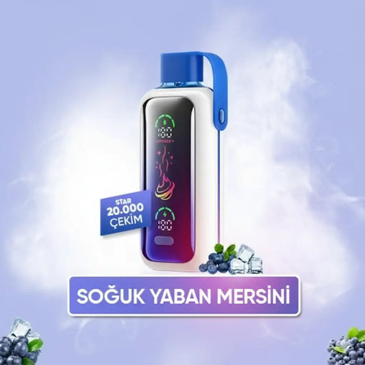 Vozol 20000 Puff - Blue Razz Ice - Star