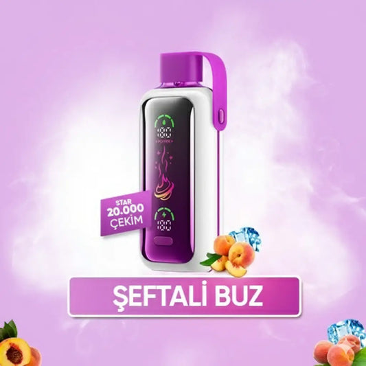 Vozol 20000 Puff - Juicy Peach Ice - Star
