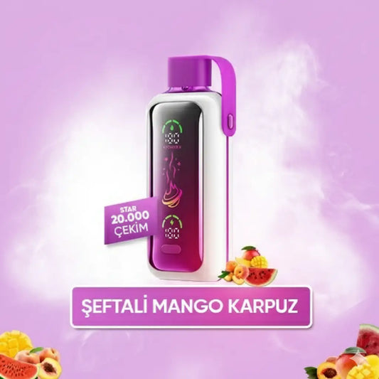 Vozol 20000 Puff - Peach Mango Watermelon - Star