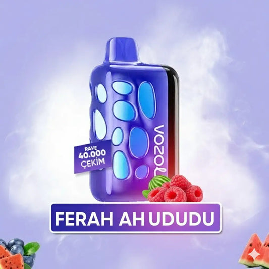 Vozol 40000 Puff - Blue Razz Ice - Rave