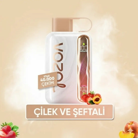 Vozol 40000 Puff - Strawmelon Peach - Star